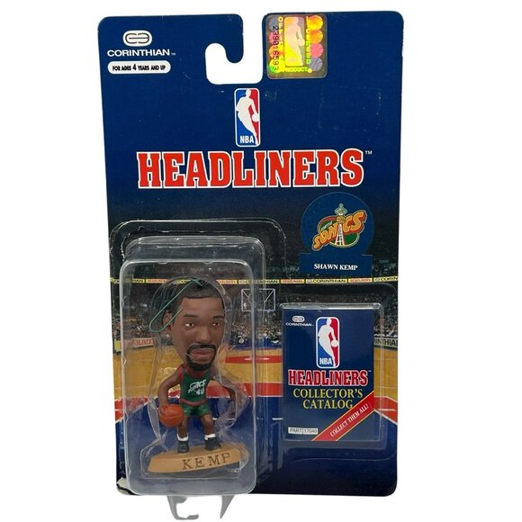 Shawn Kemp Headliners Christmas Tree Ornament Vintage 90's Seattle Super Sonics - Picture 2 of 5